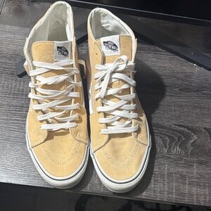 Vans Mustard High-Top Sneakers